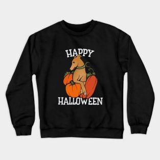 Halloween Greyhound Crewneck Sweatshirt